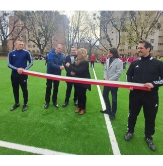 Nowe boisko w Szkole Podstawowej nr 63 im. Zawiszy Czarnego